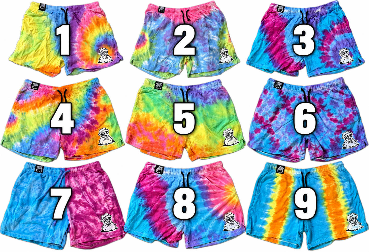 1 OF 1 TIE DYE TESTI SAVERS