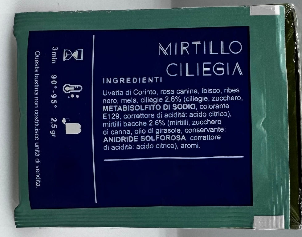 Miniatura: Tè piramidale monodose compostabile