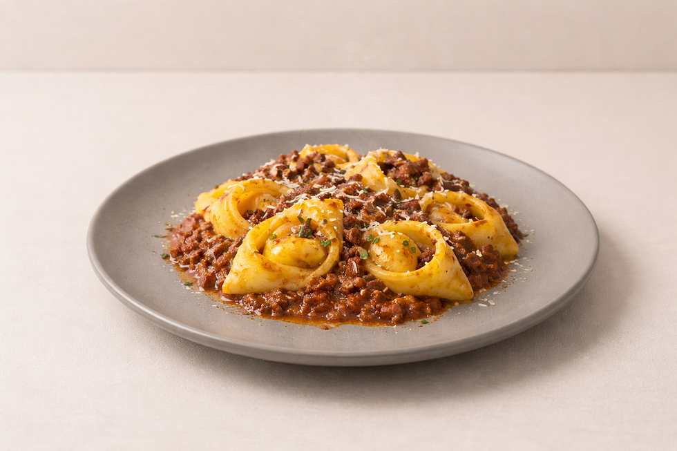 Tortelloni al ragù bolognese per bar | Vagabontà