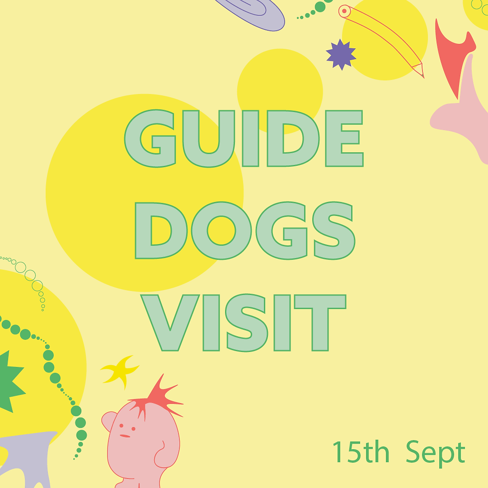Freshers: Guide Dogs Visit