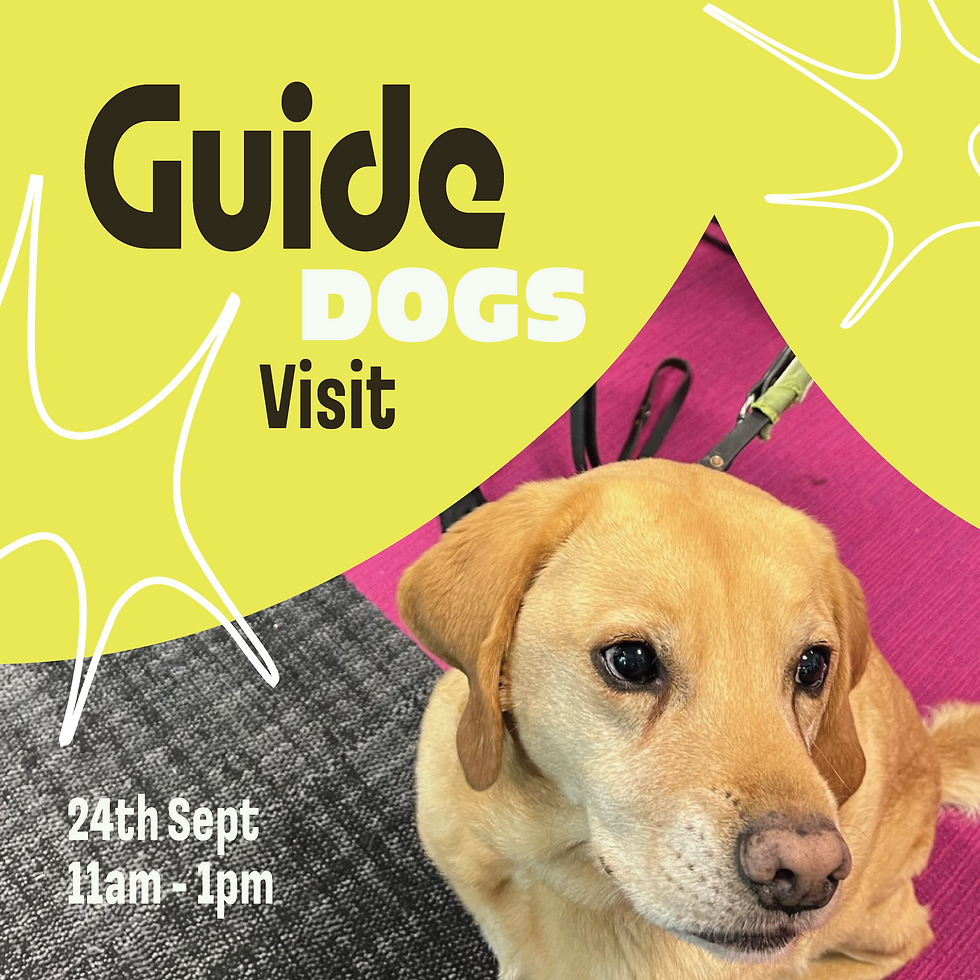 Freshers: Guide Dogs Visit