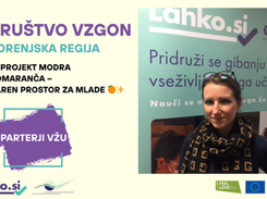 Modra pomaranča − varen prostor za spopadanje z izzivi mladostništva