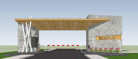 Habitate Plots Entrance View 2