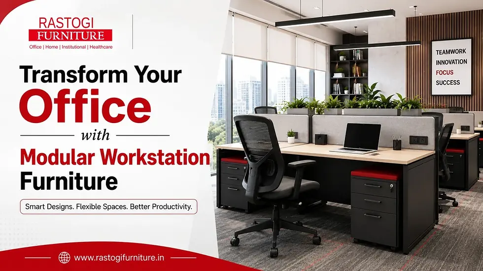 Transform Your Office with Modular Workstation Furniture