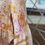 Miniature : Robe longue blush motifs