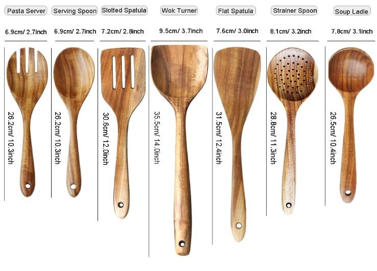 Thumbnail: Wooden Utensils Per Pc