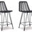 Thumbnail: Bucket Seat Barstool Black