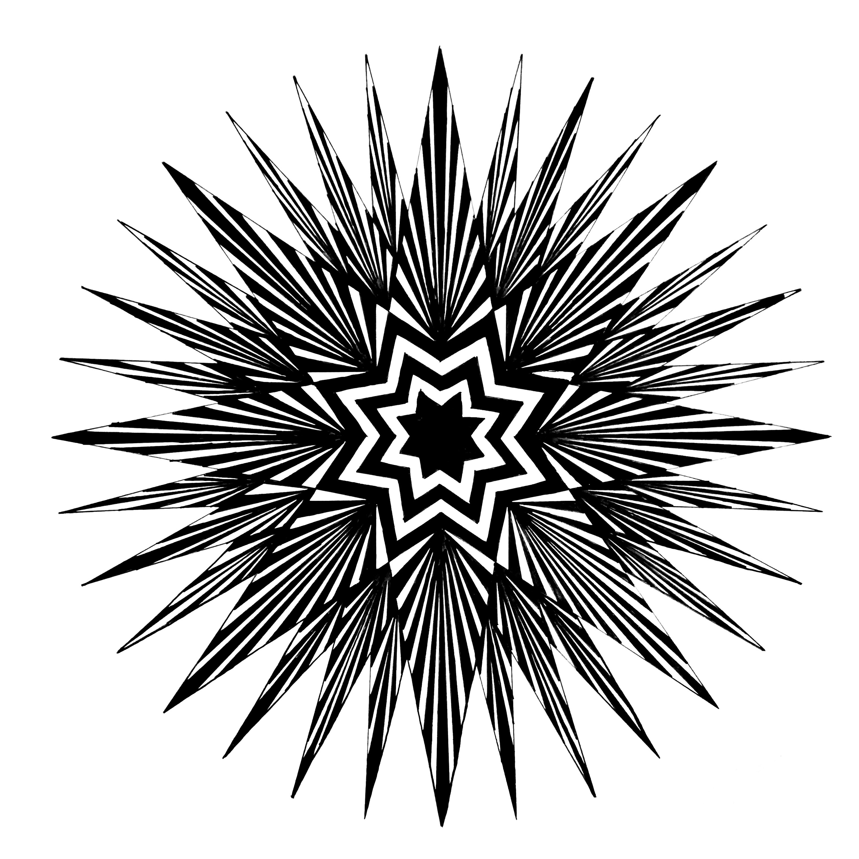 32 Pointed Star