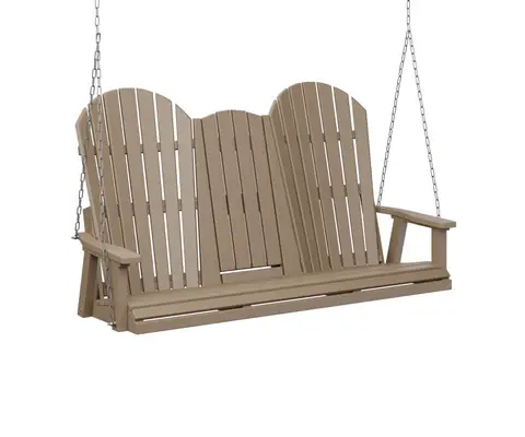 Thumbnail: Comfo Back Three Seat Swing with Console