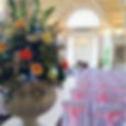 columns with urns and flowers