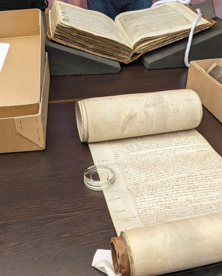 Delving into the National Archives.