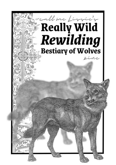 A Really Wild Rewilding Bestiary Zine - Creating an academic style zine