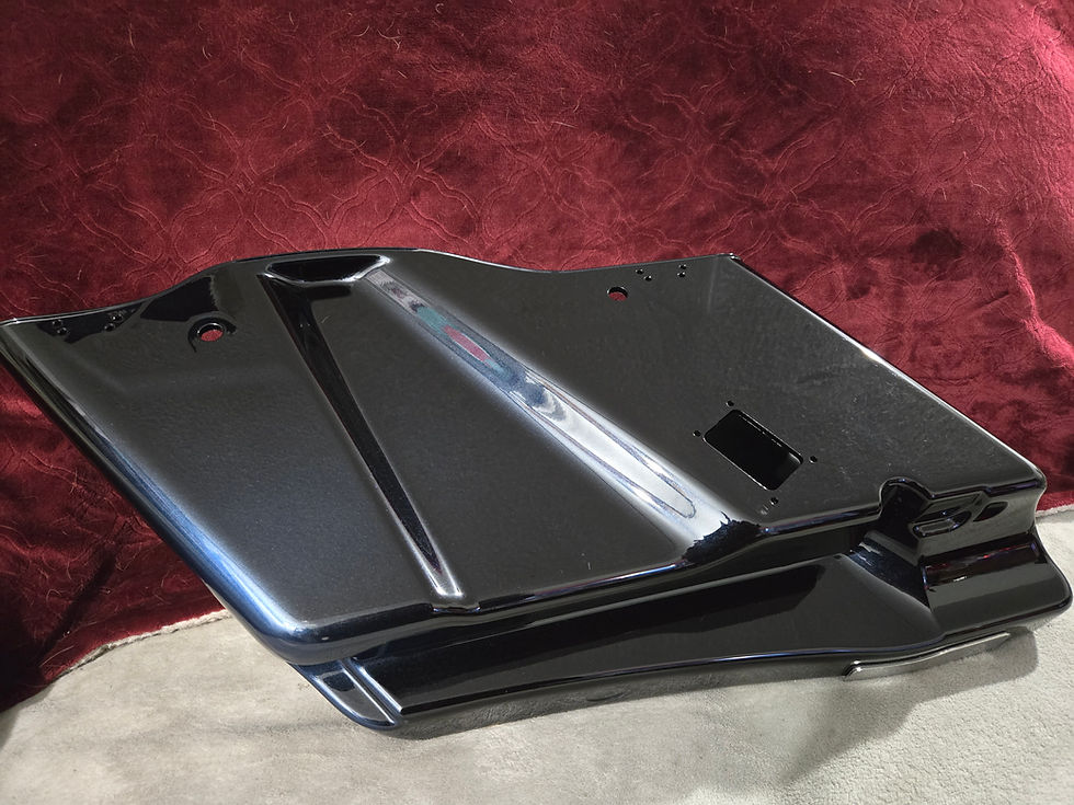 Thumbnail: 2014-2023 RH Tri-Coat Big Blue Pearl Extended Touring Saddlebag