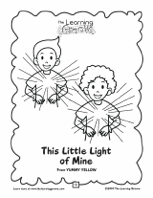 This Little Light Of Mine Coloring Page