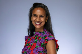 Professional mobile studio headshot taken in washington dc
