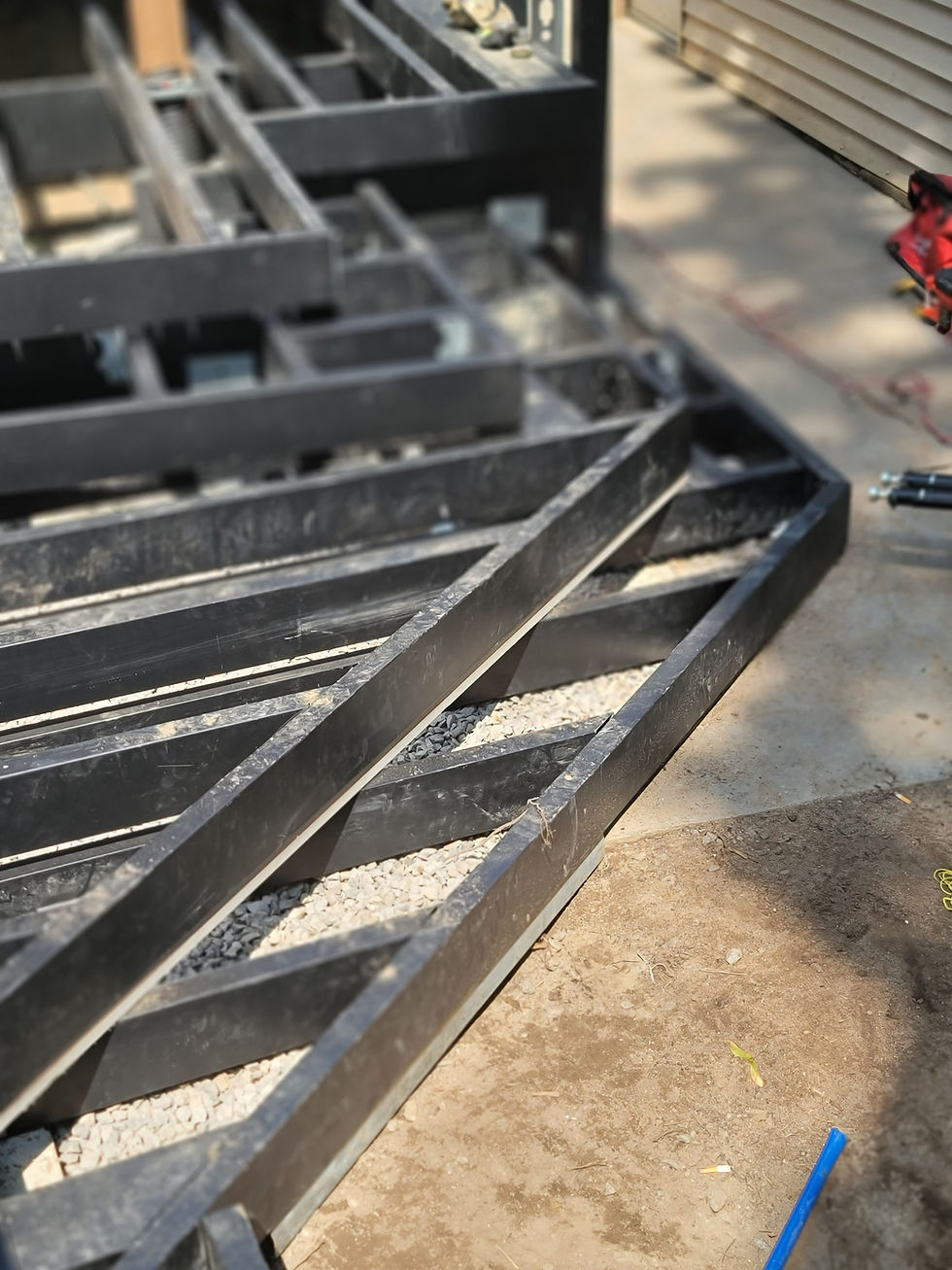 Steel Frame Deck