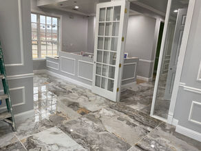 Lewisville, TX Dental Office Close to finishing