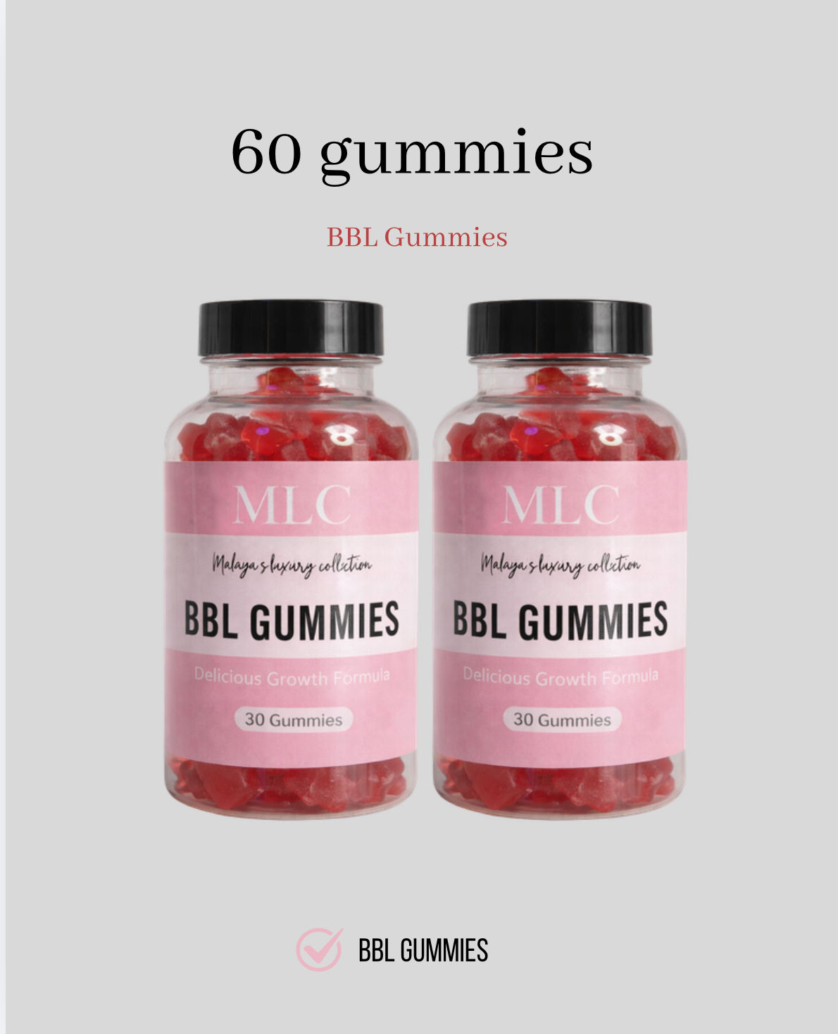 Booty & Curves Gummies - 1 monthly supply