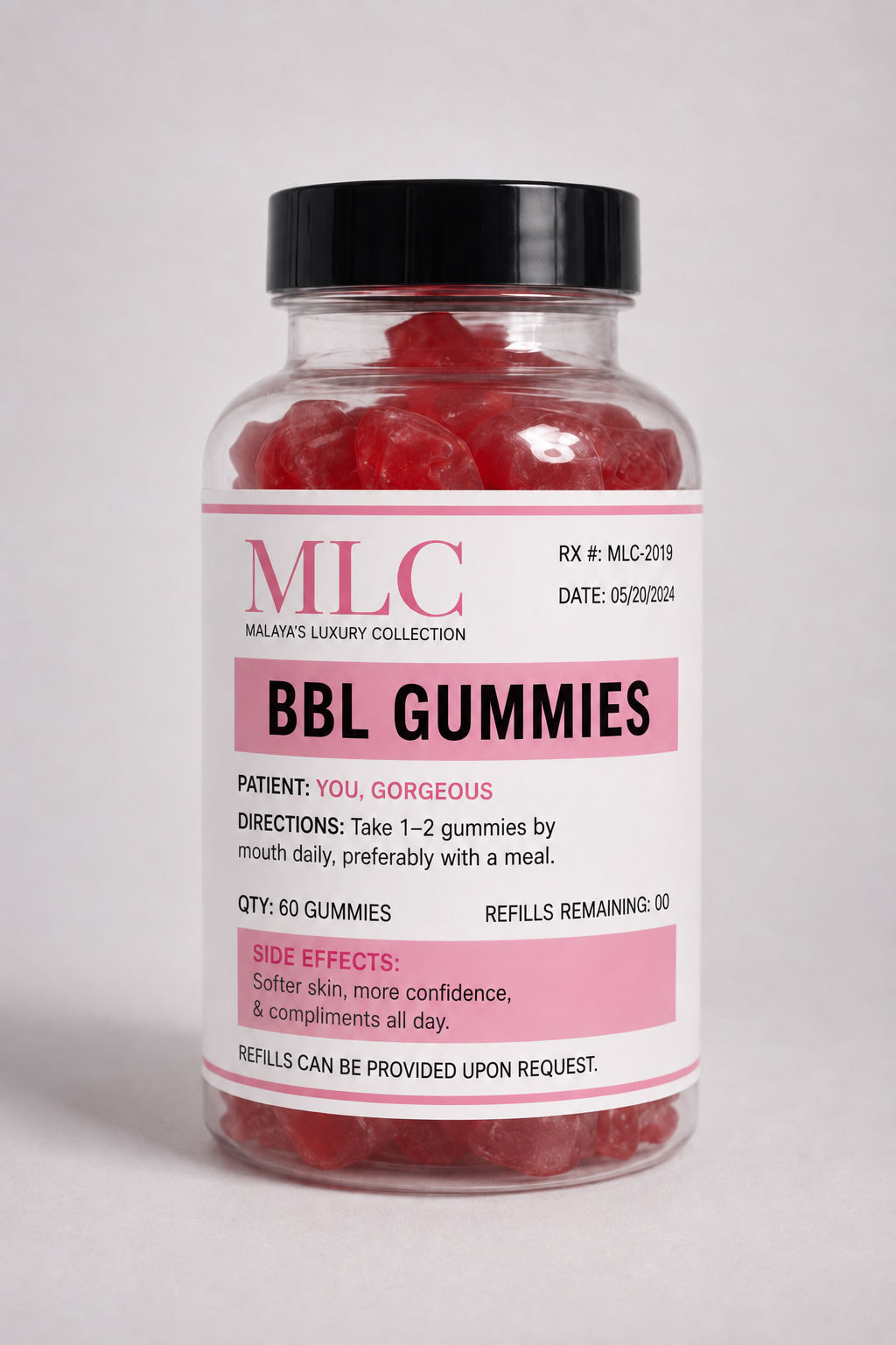 Booty & Curves Gummies - 1 monthly supply