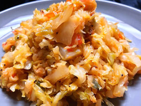 Mum's Classic Green Cabbage Curry