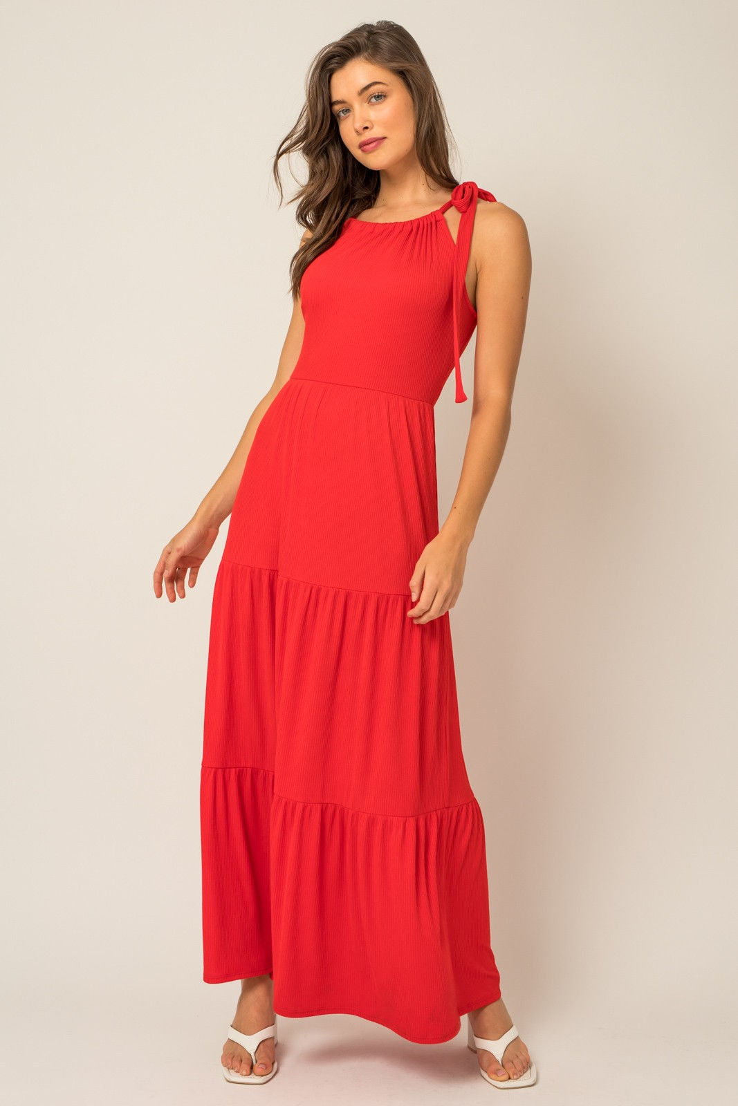 The Perfect Date Night Red Maxi!