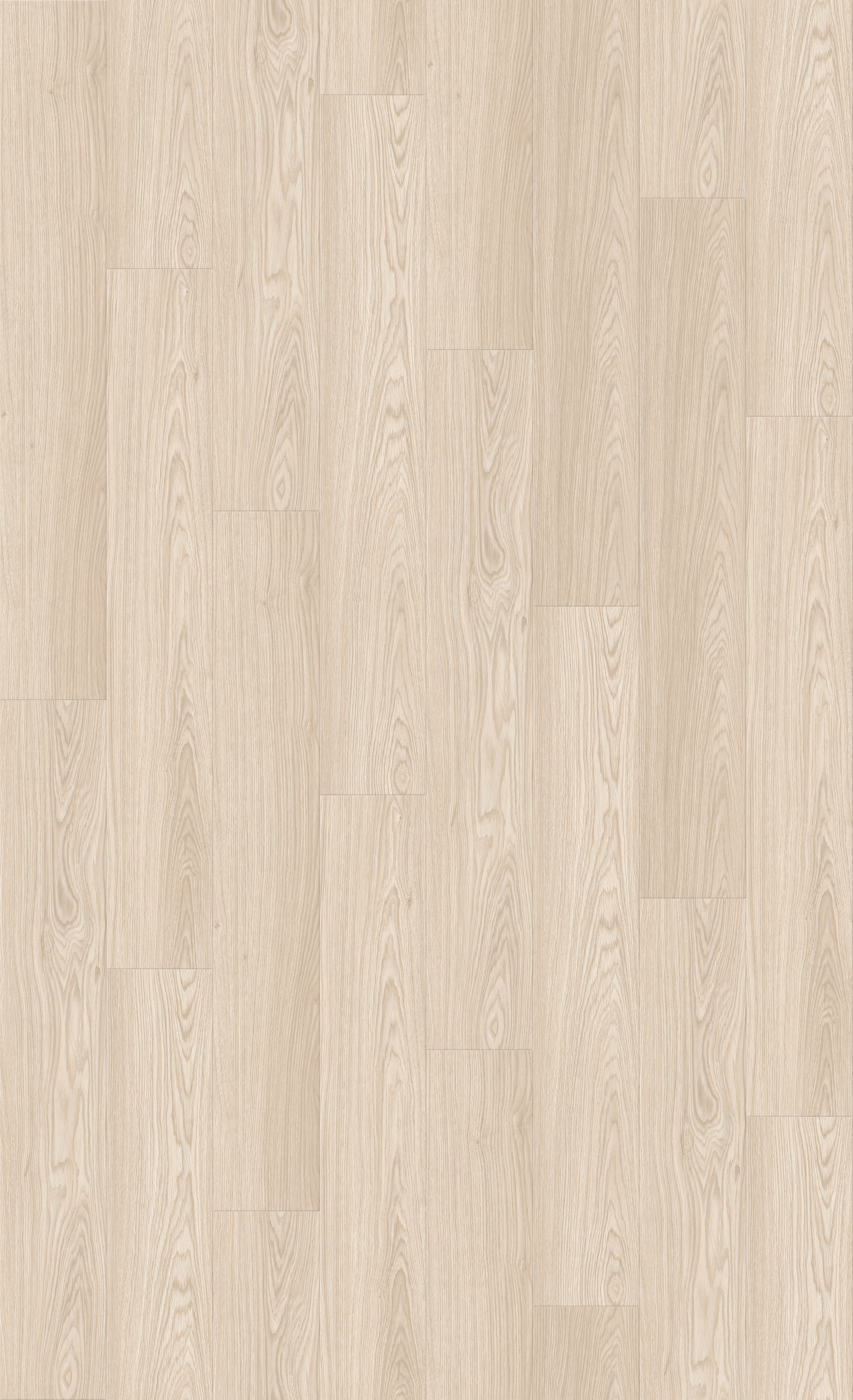 A light white washed oak effect floor in Plank Formation