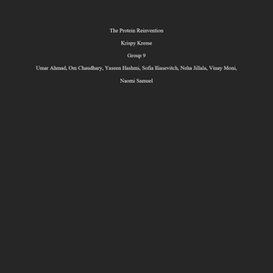 The Protein Reinvention Essay