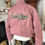 Thumbnail: Sakura Blossom Pink Tweedy Bomber Jacket