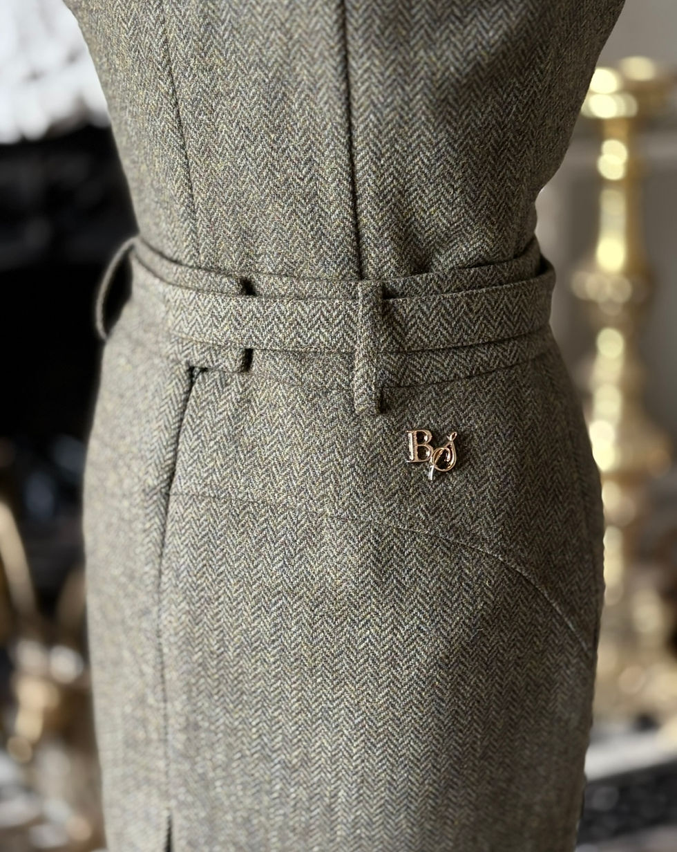 Thumbnail: Chatsworth Tweed Jodhpur Skirt