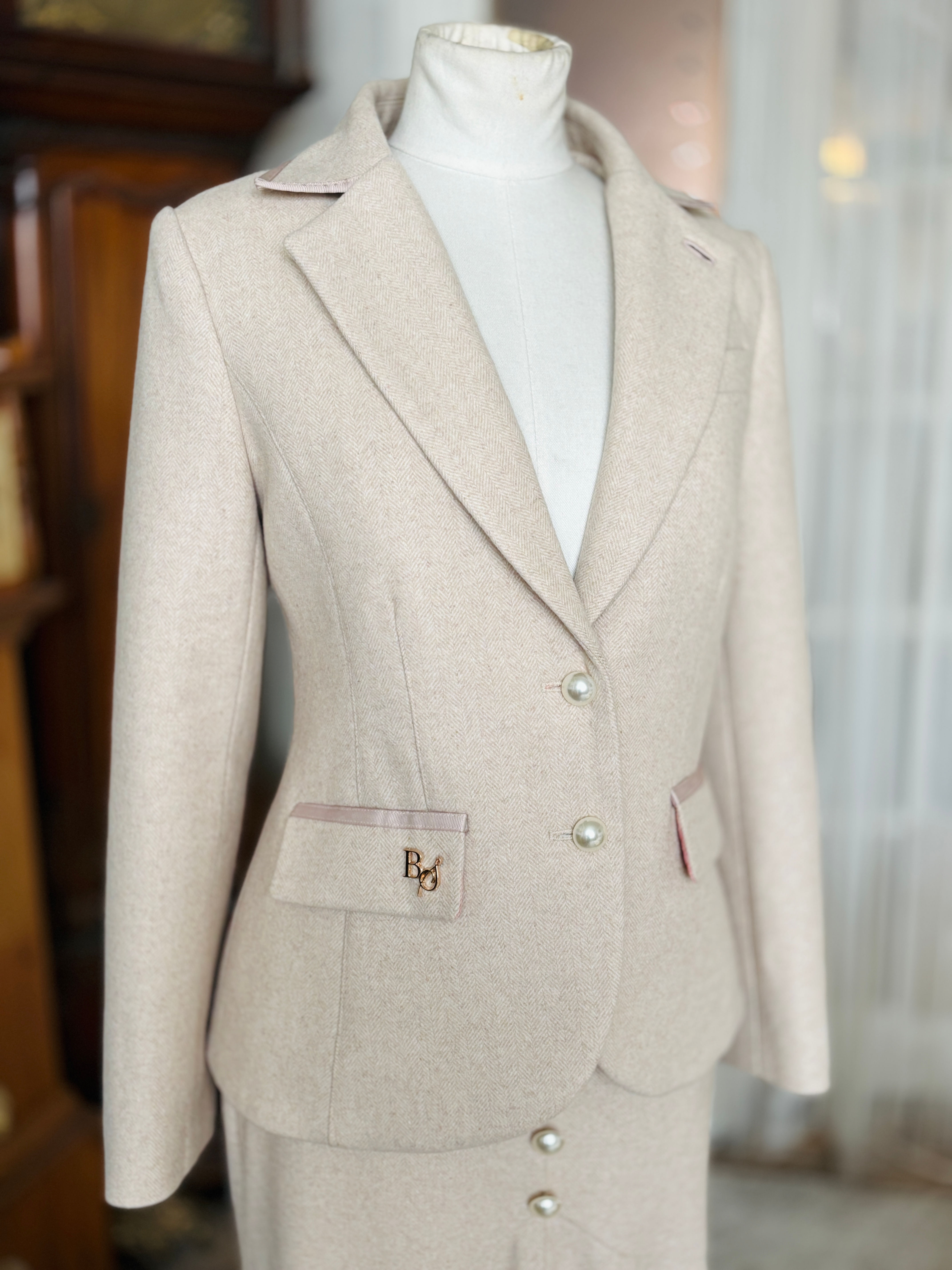 PRE-ORDER Astoria Blazer - Afternoon Tea Cream