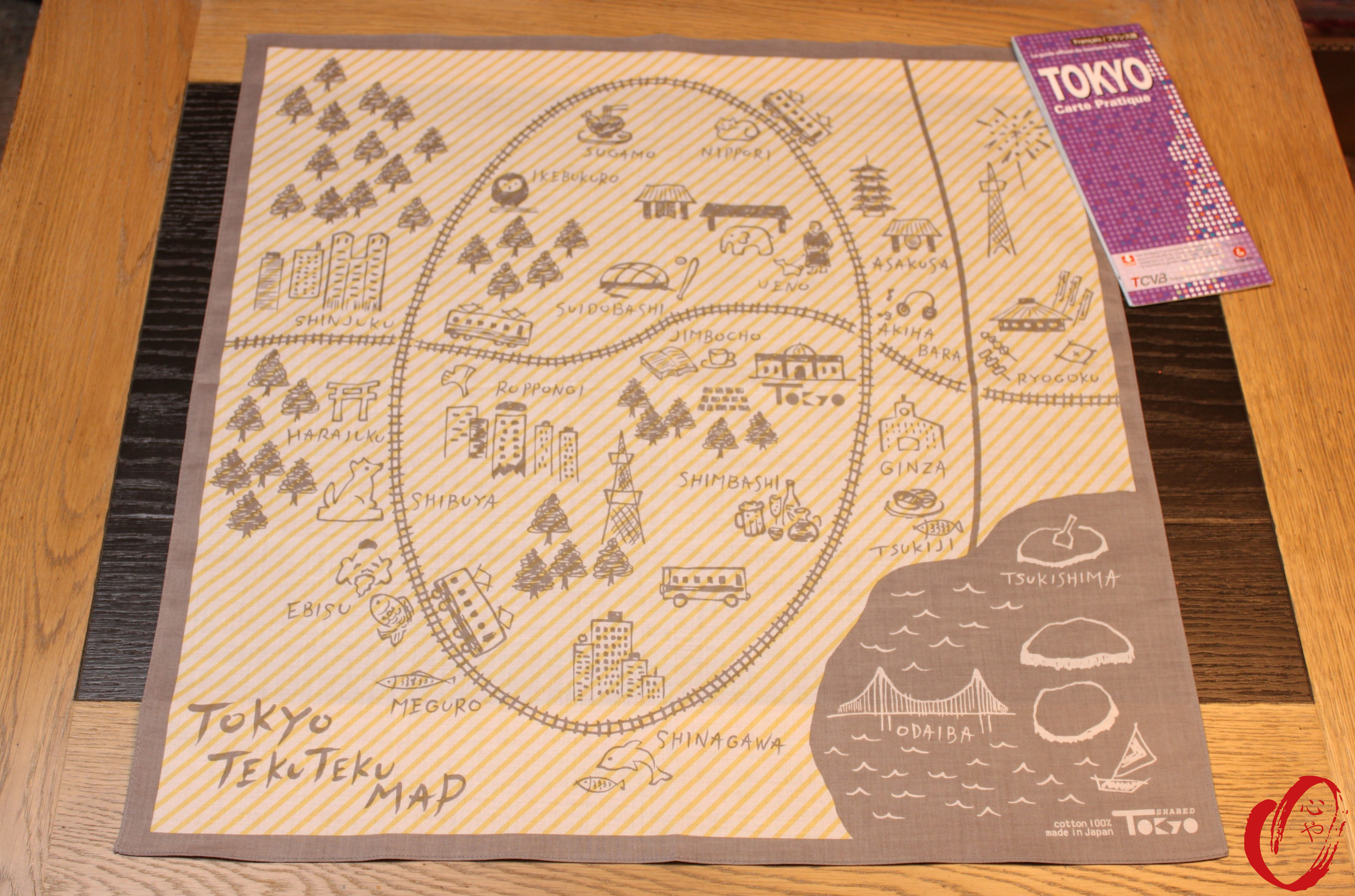 Bandana Tokyo Map