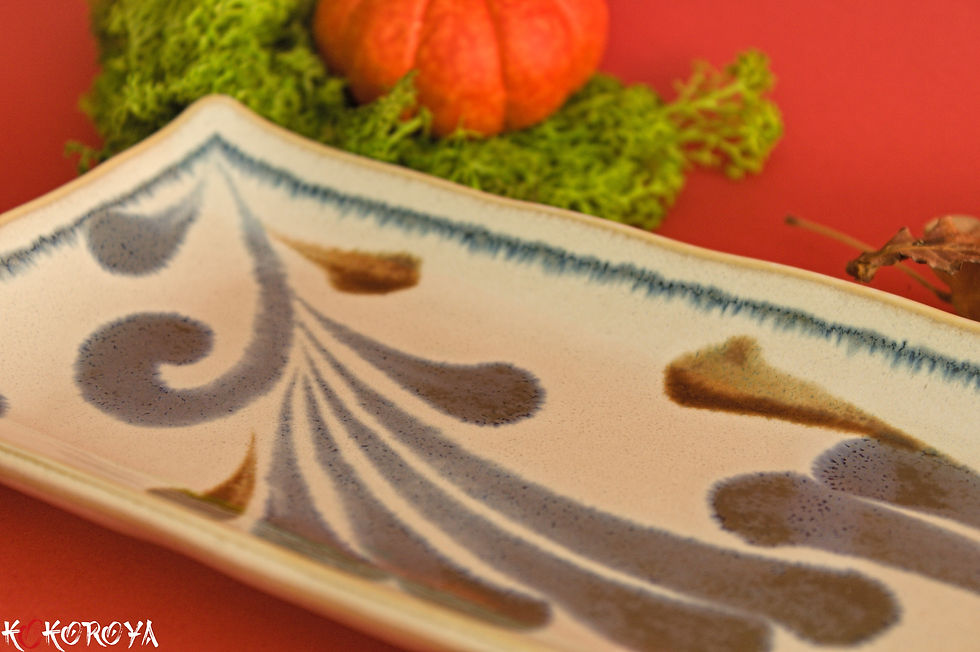 Miniature : Assiette à gyoza artisanale 2