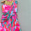 Thumbnail: Vibrant Floral Draped Saree Set