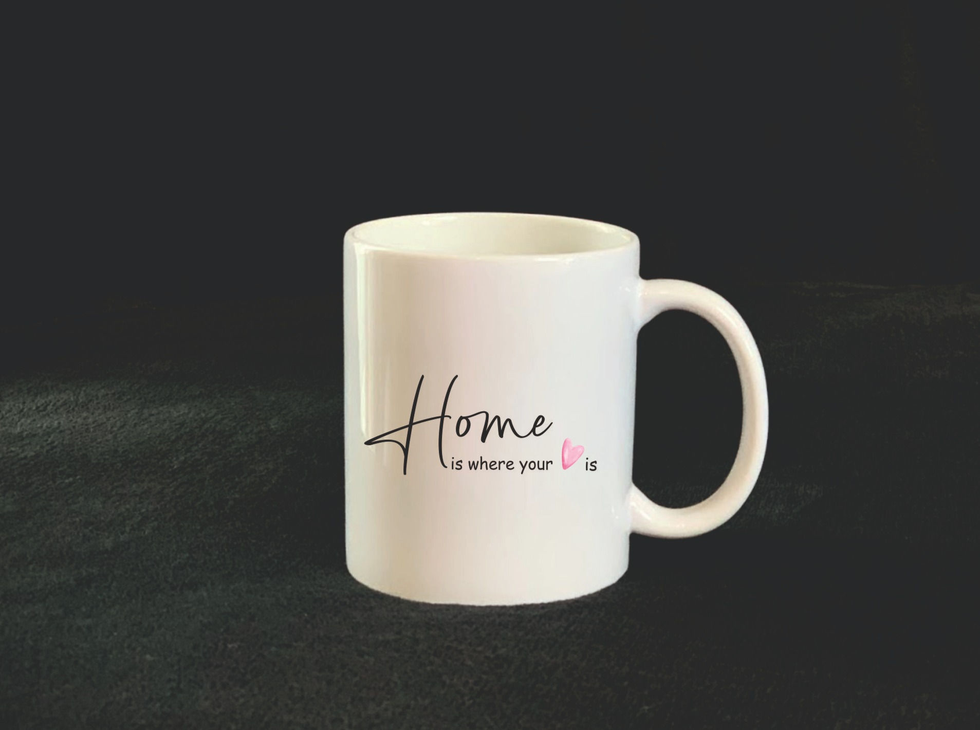 Tasse "HOME is where your heart is"