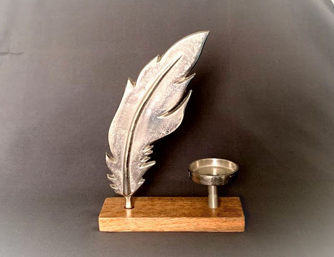 Kerzenhalter "Feder"