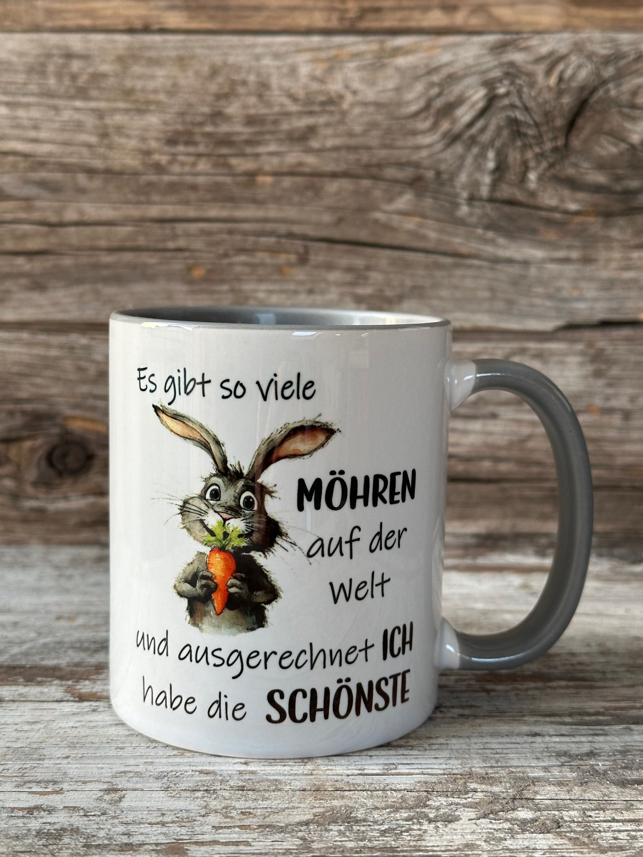 Tasse „Schönste Möhre“