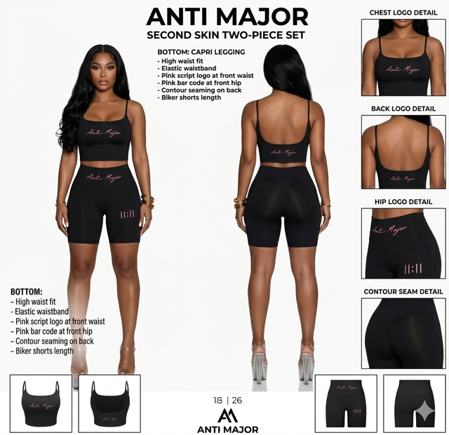 Women's Solid Color Sports Bra
