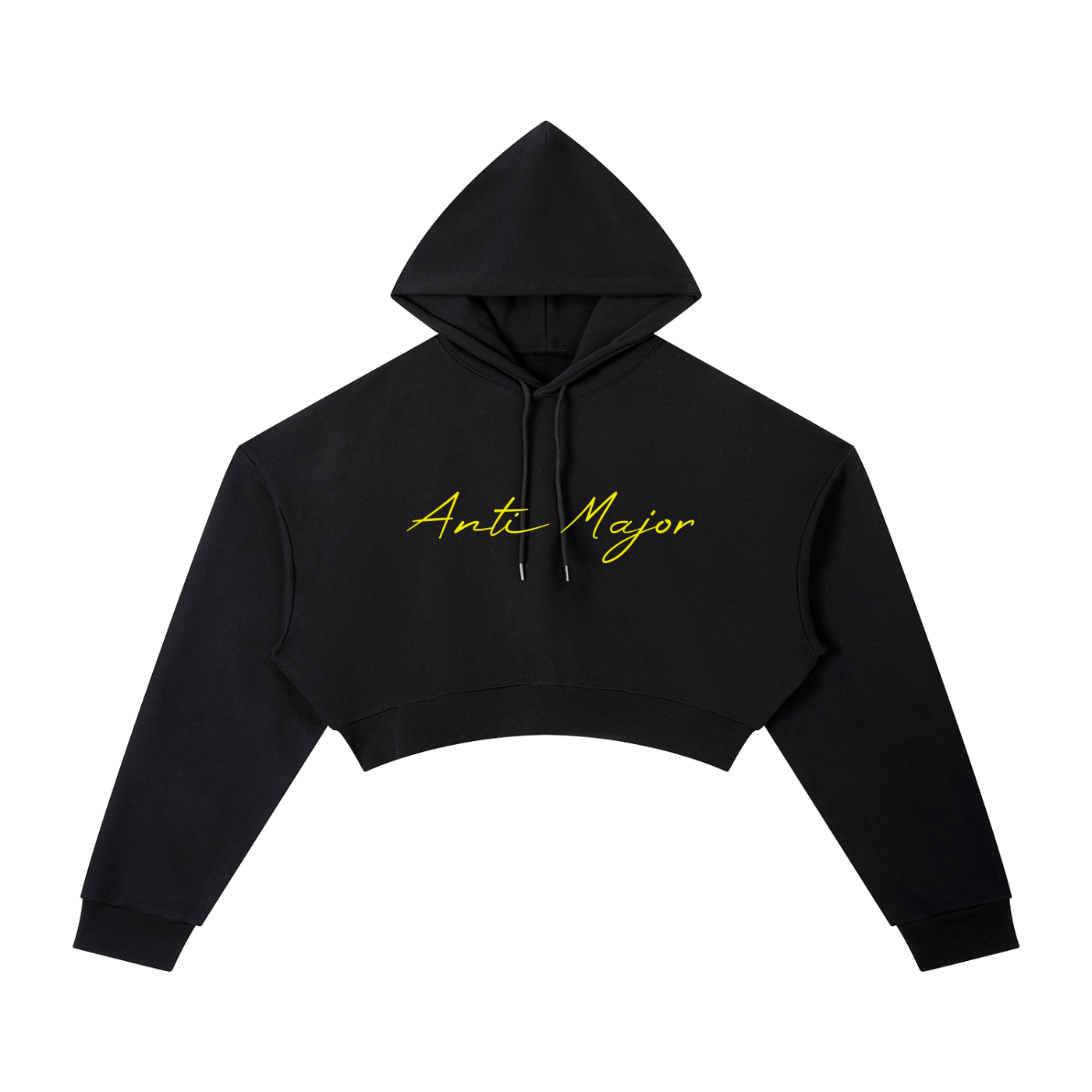 W Essential Cropped Hoodie