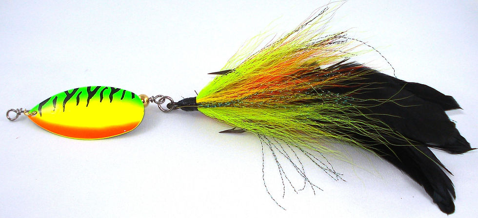 Thumbnail: Feathered Bucktail Spinner