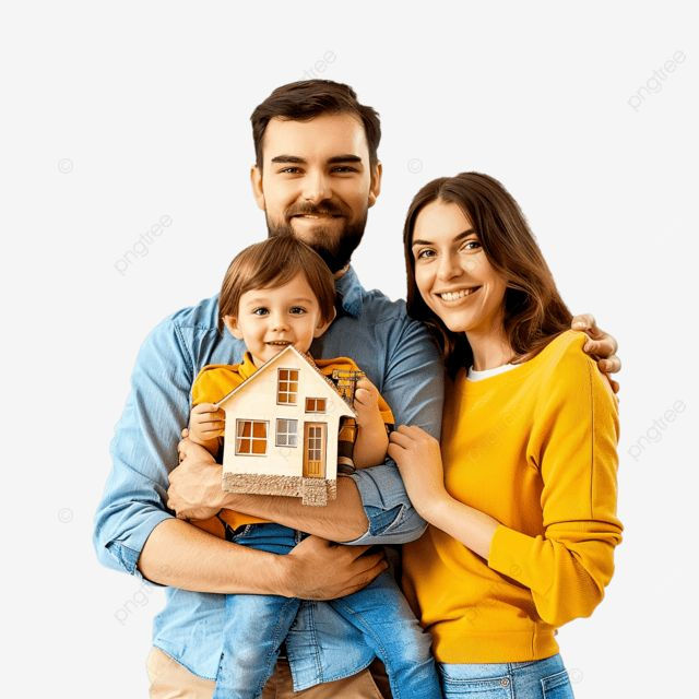 Family Dreams Of Buying House Rental Real Estate Happy Parents, Family, Home, Real Estate