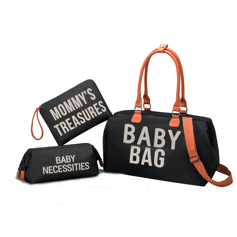 Thumbnail: Mommy bag set Childhome baby bag set Travel Diaper Bag 3pcs set