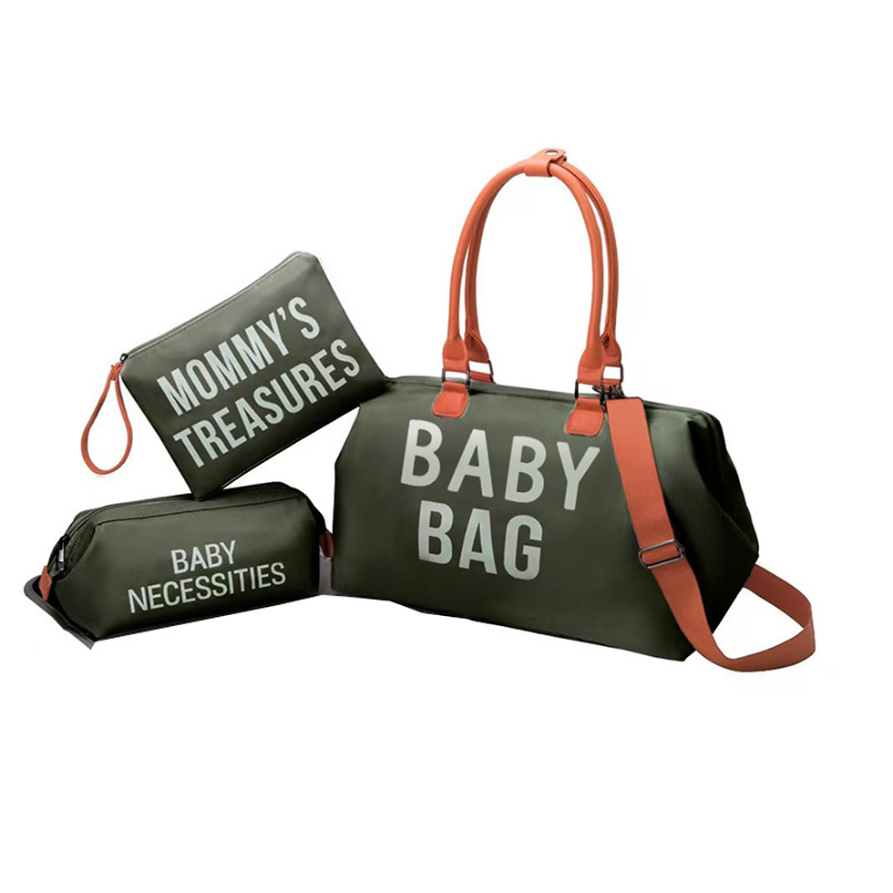 Thumbnail: Mommy bag set Childhome baby bag set Travel Diaper Bag 3pcs set