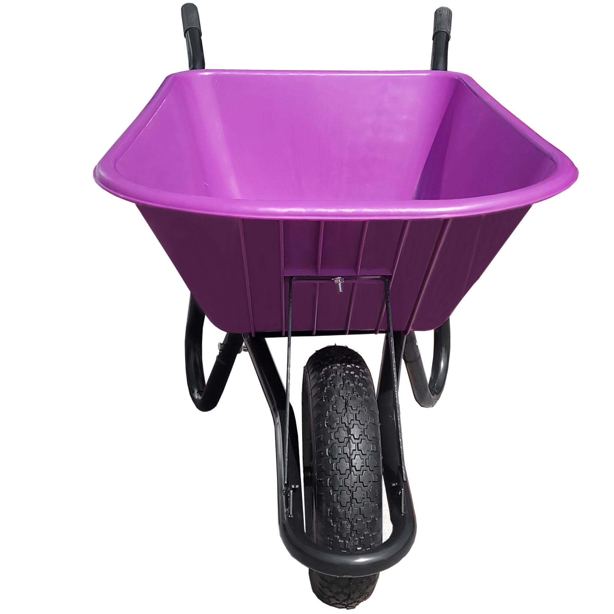 Ecocity Plastic Wheelbarrow—110L Professional Garden Barrow