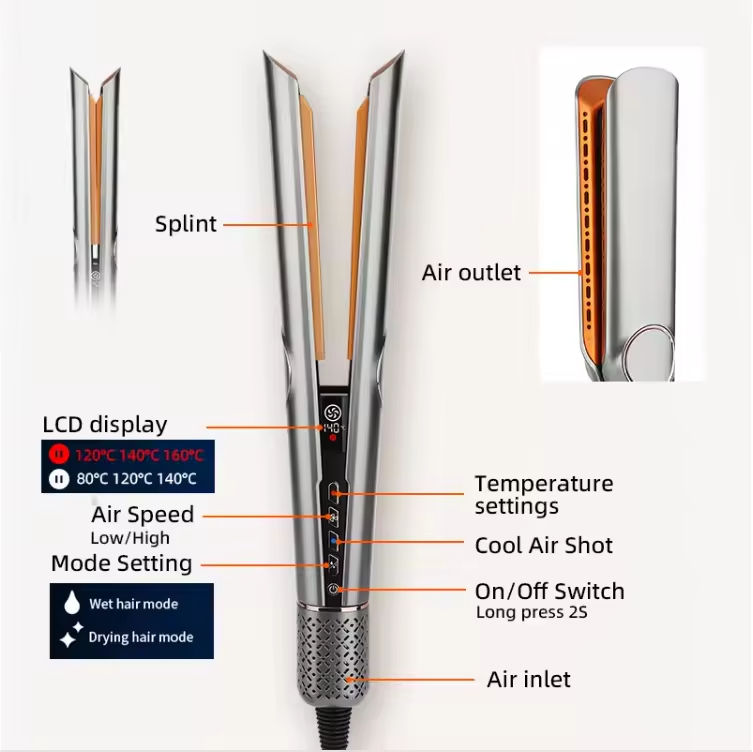 Thumbnail: HT01 Airstrait Straightener Air Styler EU Plug in