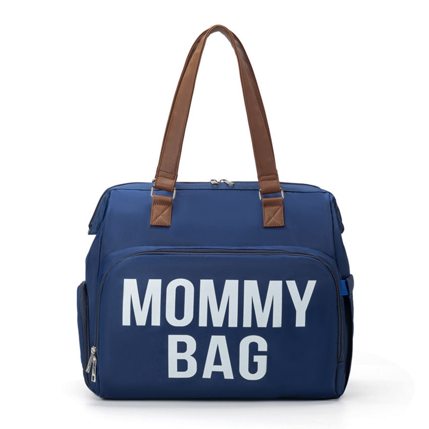 Thumbnail: Single Strap Diaper Bag Backpack for Moms — Large Capacity Travel Nappy Bag
