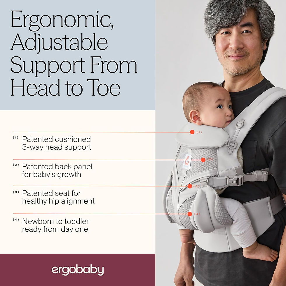 Thumbnail: Omni 360 baby carrier 4-Position Baby Carrier — Breathable Mesh, Newborn To Tod