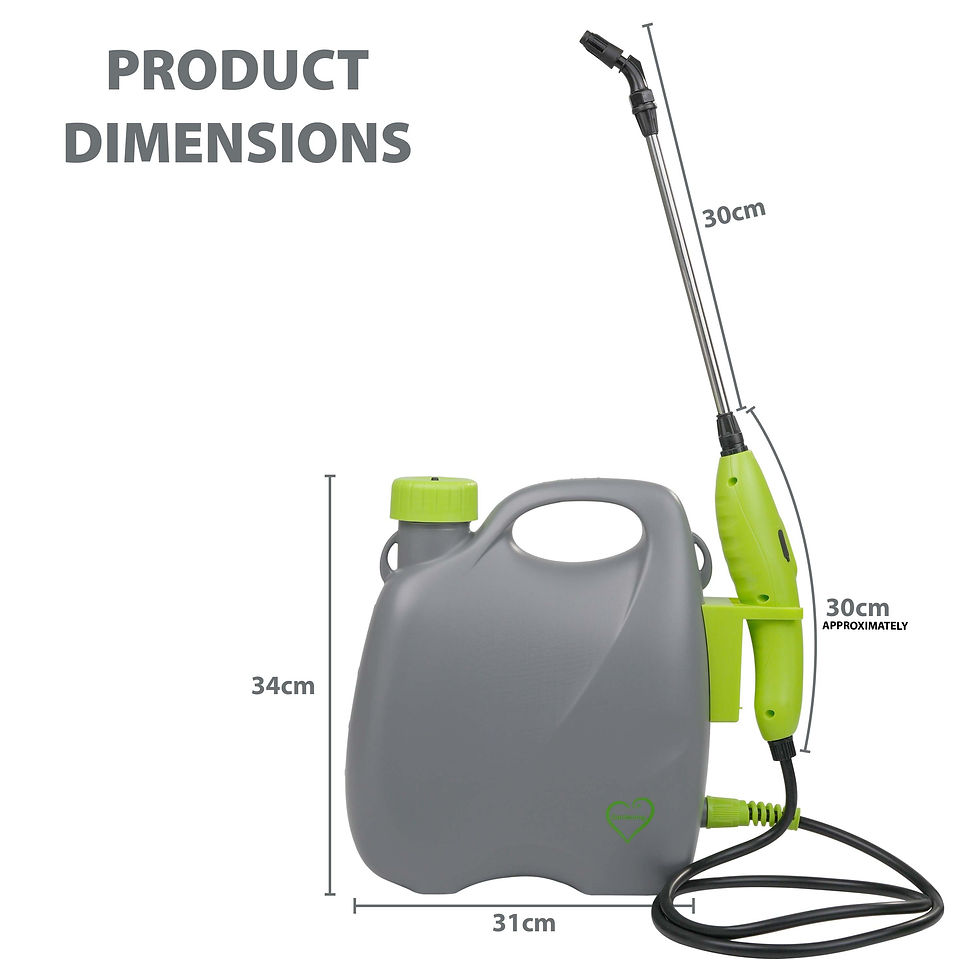 Thumbnail: Eco 5L Electric Garden Sprayer—Rechargeable Battery