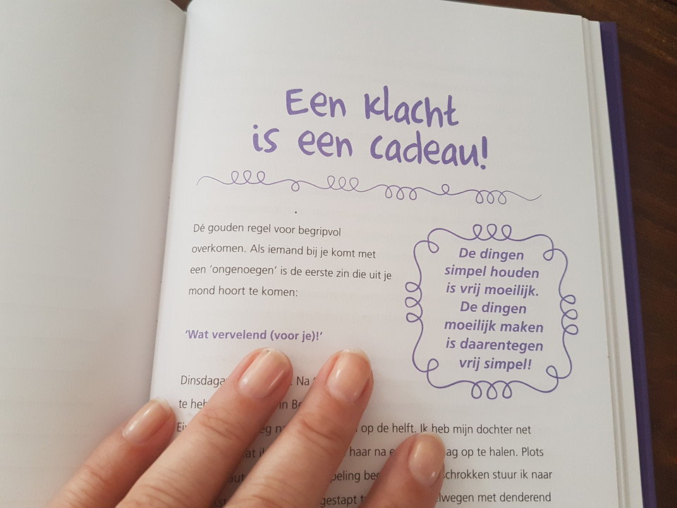 een klacht is een cadeau