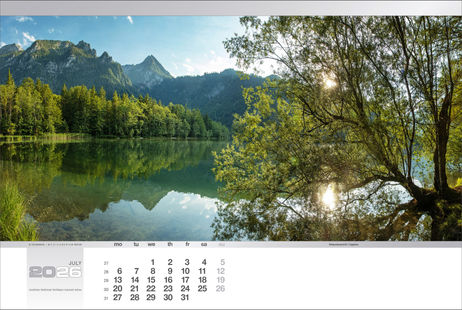 Angebot für den Landschaftskalender „Made in Austria – 2026“