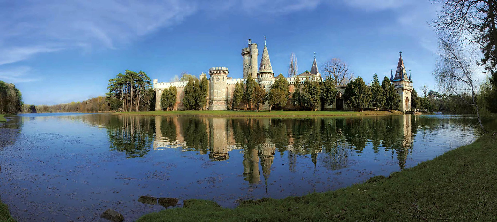Kalenderkunst 2024, Schloss Laxenburg in Niederösterreich